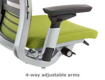 Steelcase Think chair arms