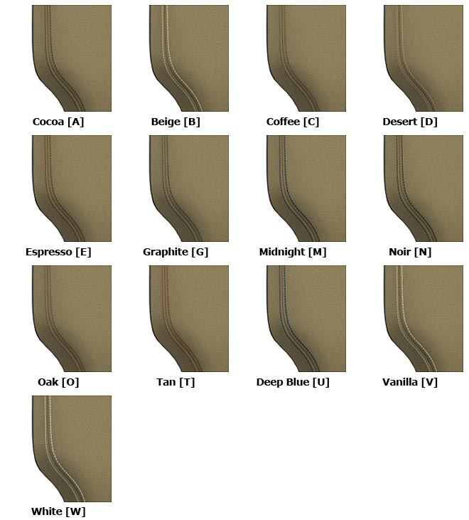 Humanscale box stitching for leather chairs