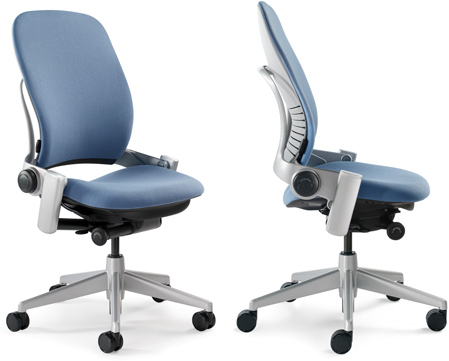 Steelcase Leap Chair with without arms image 